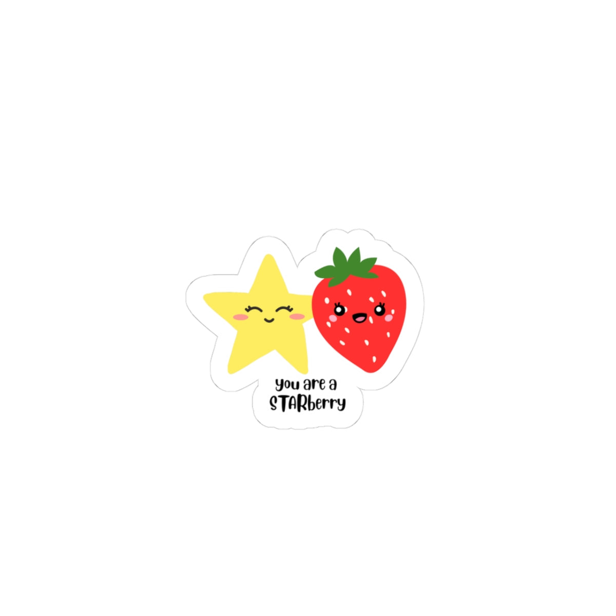 Star Berry Affirmations Sticker